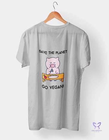 Round Neck Gray T-shirt