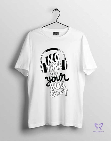 Round Neck White T-shirt