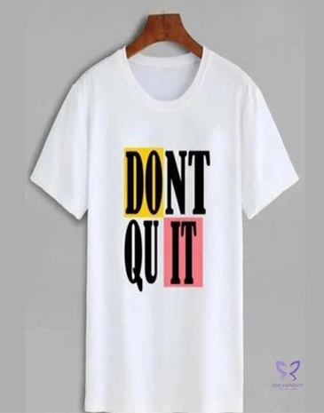 Round Neck White T-shirt