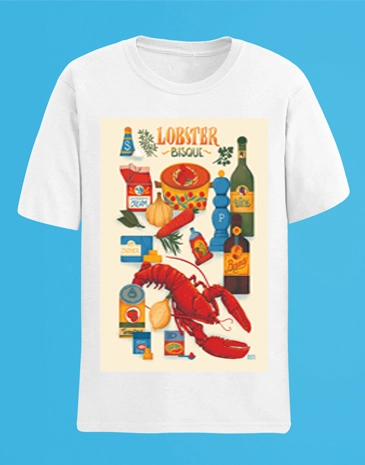 Round Neck White T-shirt
