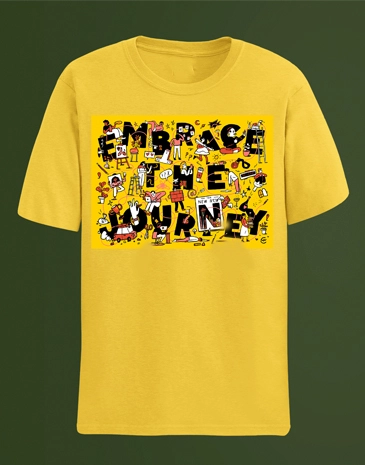 Round Neck Yellow T-shirt